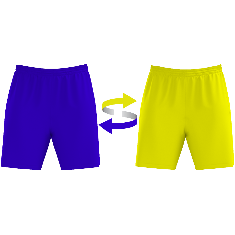 Pantalón baloncesto REVERSIBLE colores lisos personalizado