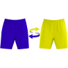 Pantalón baloncesto REVERSIBLE colores lisos personalizado