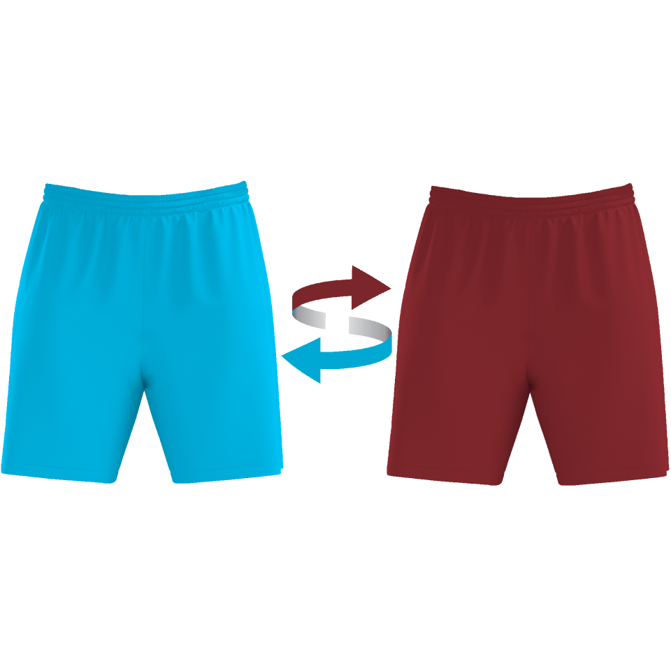 Pantalón baloncesto REVERSIBLE colores lisos personalizado