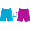 Pantalón baloncesto REVERSIBLE colores lisos personalizado