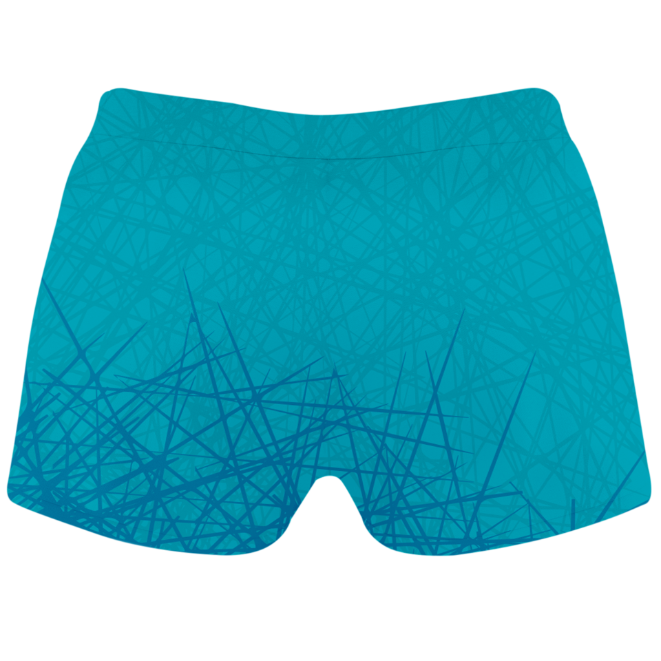 Malla corta pádel sublimada modelo líneas