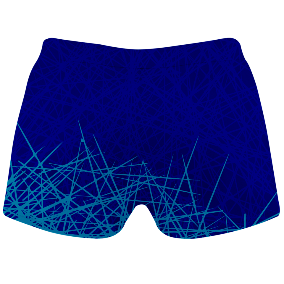 Malla corta pádel sublimada modelo líneas