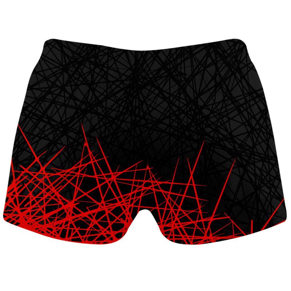 Malla corta pádel sublimada modelo líneas