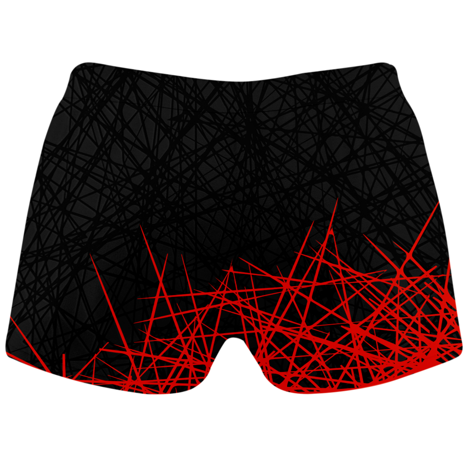 Malla corta pádel sublimada modelo líneas