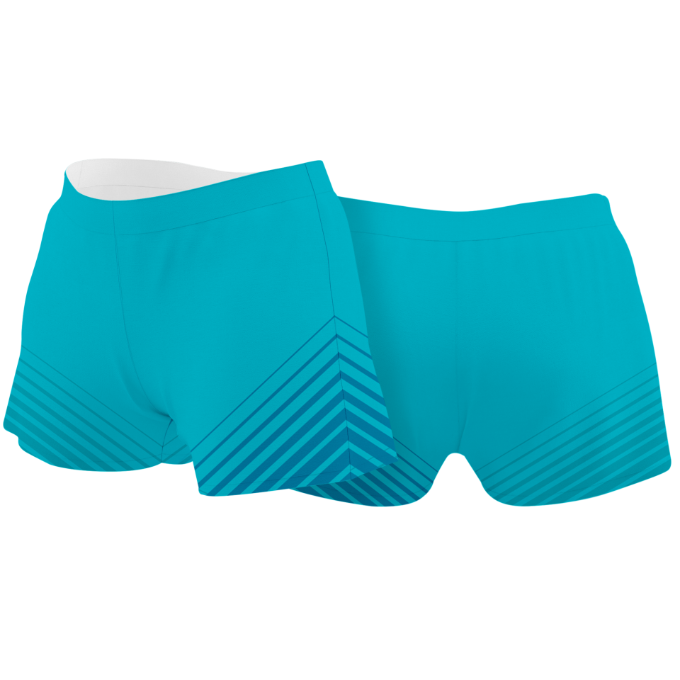 Malla corta pádel sublimada modelo rayas