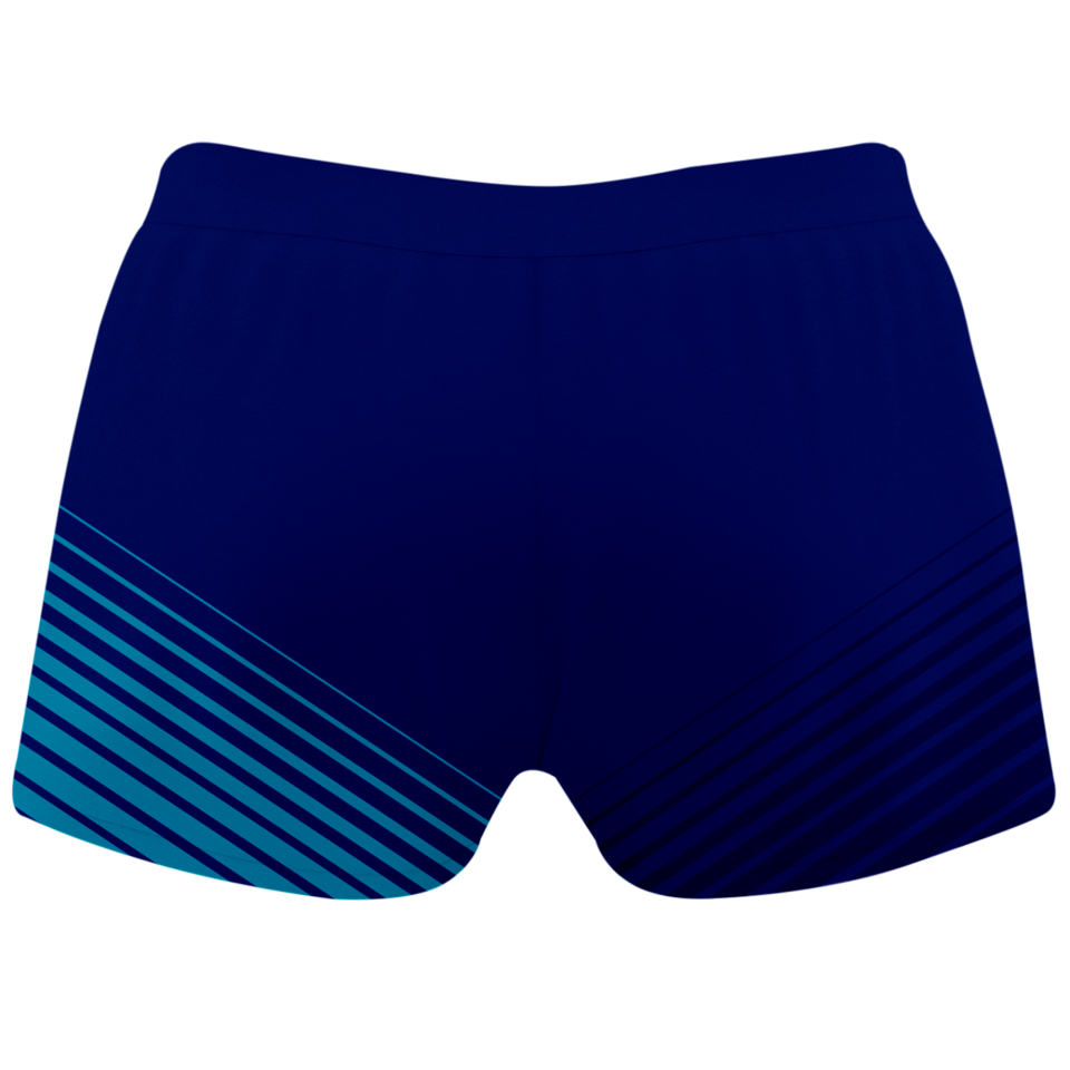 Malla corta pádel sublimada modelo rayas