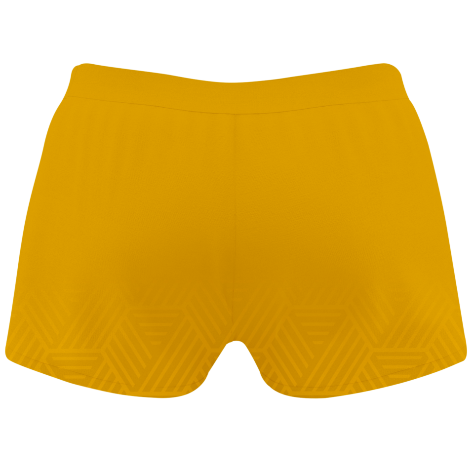 Malla corta pádel sublimada modelo hexágono