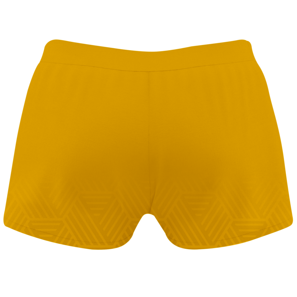 Malla corta pádel sublimada modelo hexágono