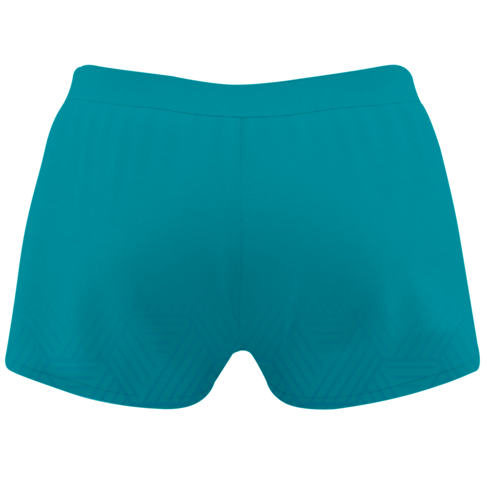 Malla corta pádel sublimada modelo hexágono