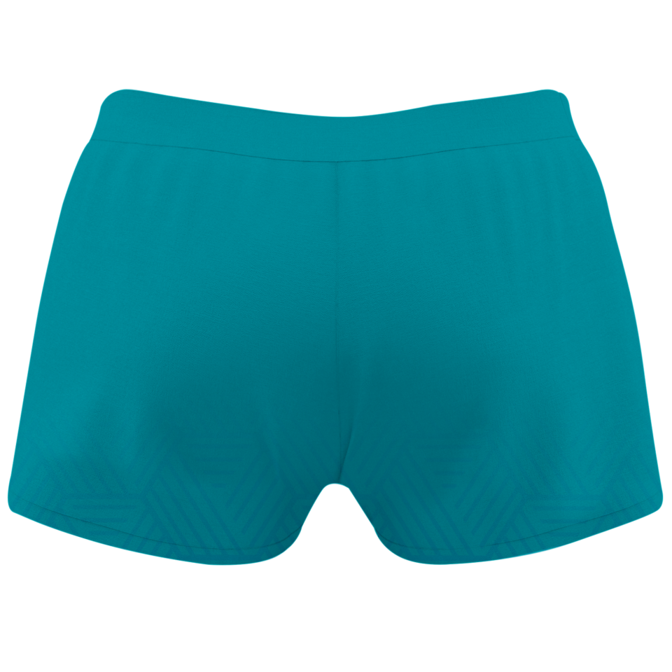 Malla corta pádel sublimada modelo hexágono