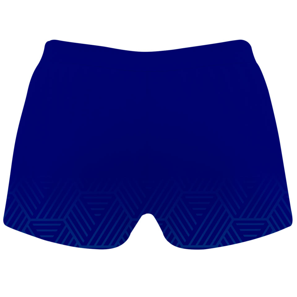 Malla corta pádel sublimada modelo hexágono