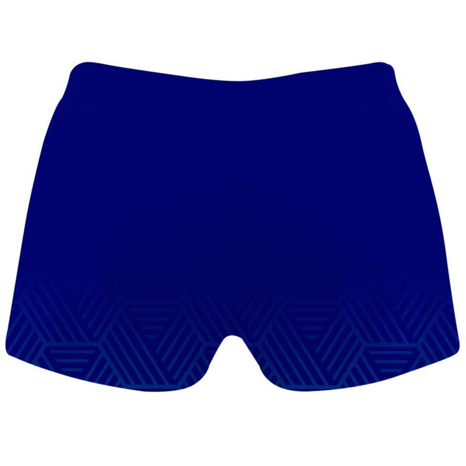 Malla corta pádel sublimada modelo hexágono