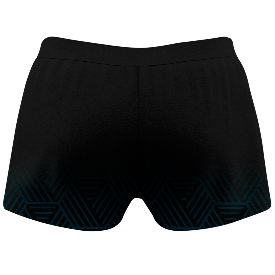 Malla corta pádel sublimada modelo hexágono