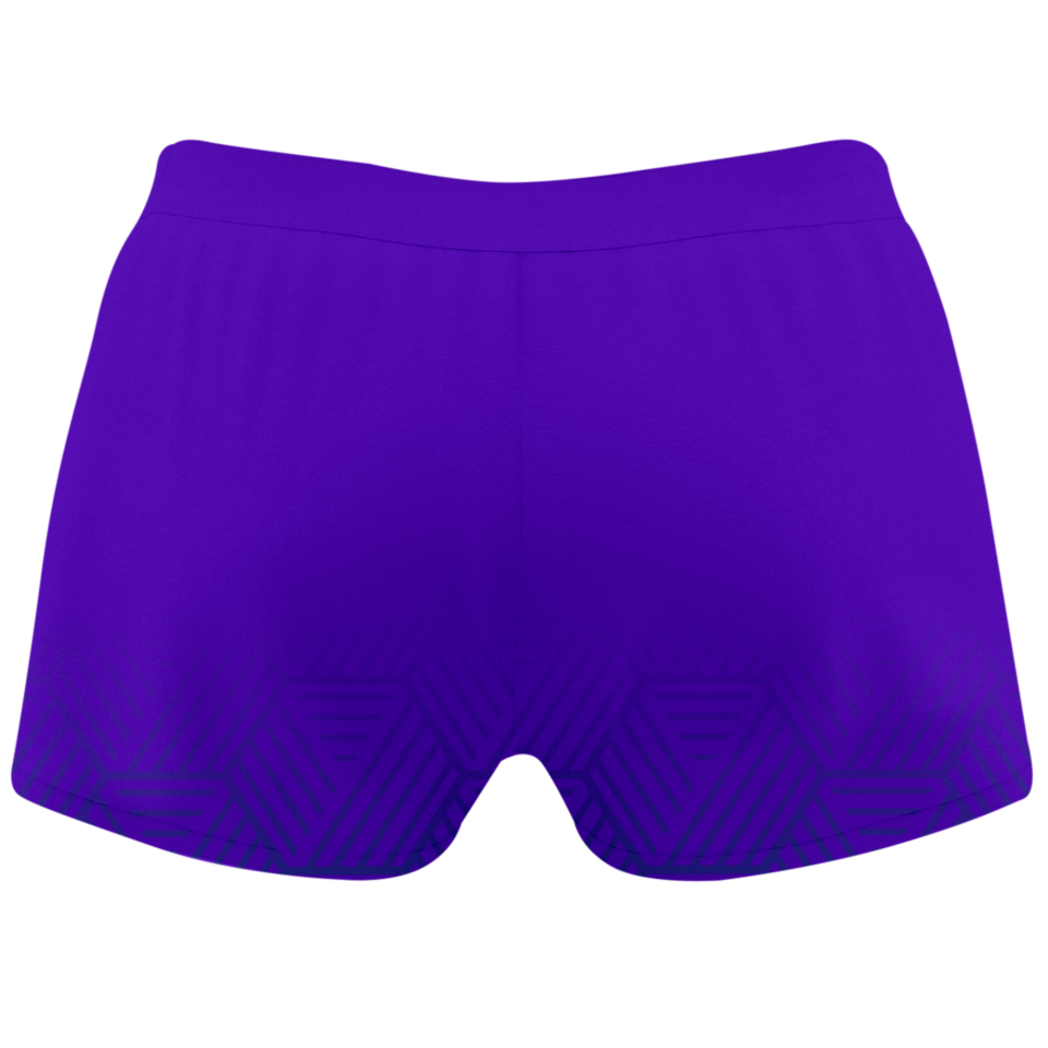 Malla corta pádel sublimada modelo hexágono