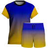 Conjunto pádel manga corta sublimado modelo degradado