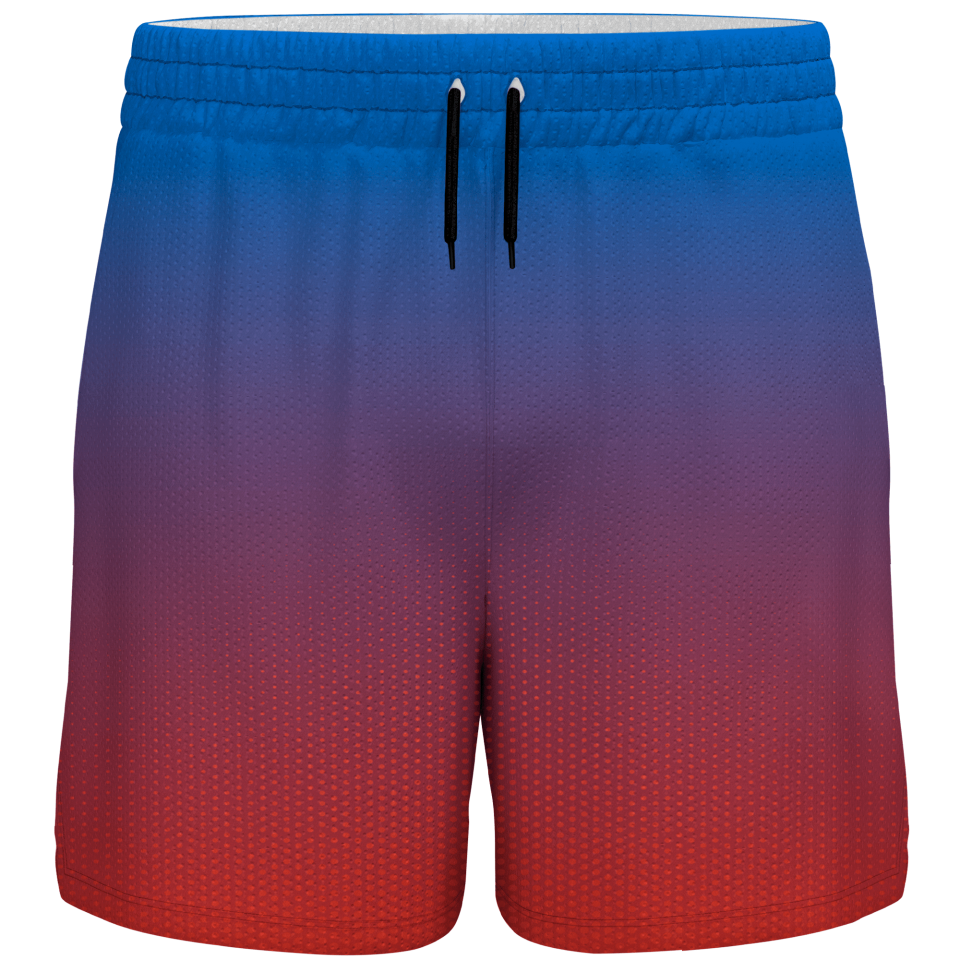 Conjunto pádel manga corta sublimado modelo degradado