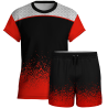 Conjunto pádel manga corta sublimado modelo corte