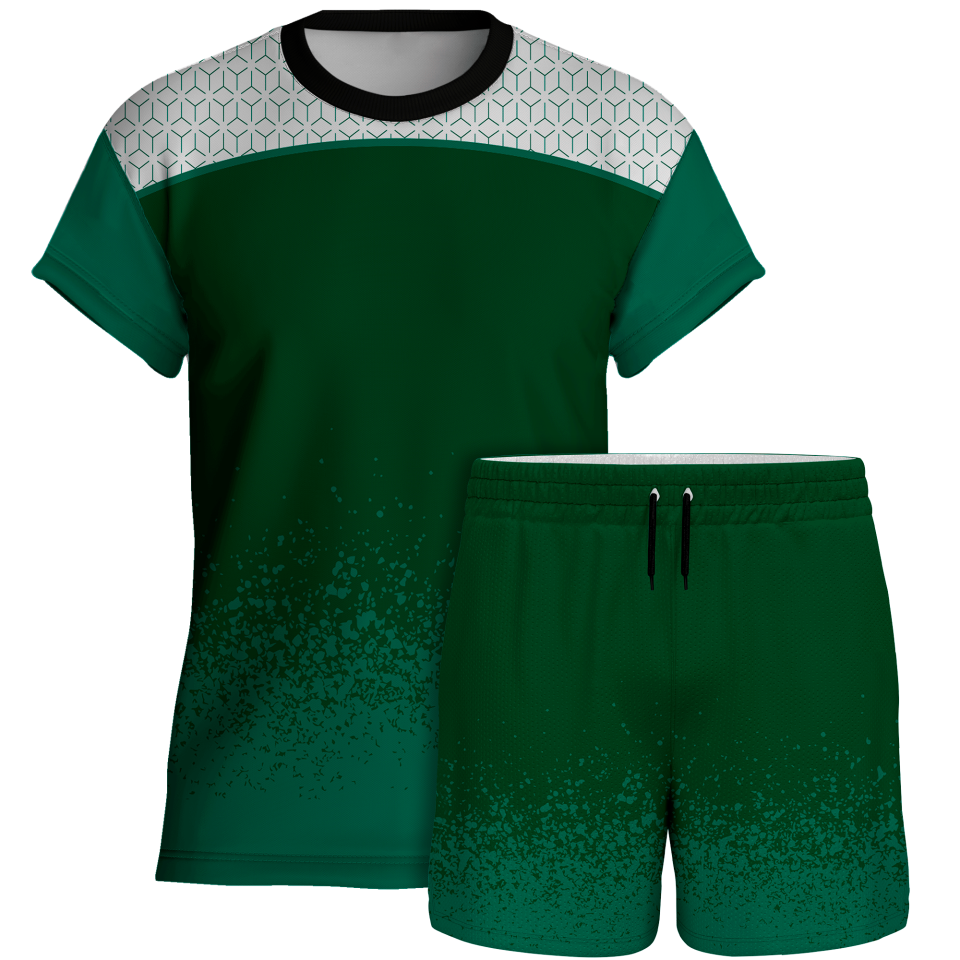 Conjunto pádel manga corta sublimado modelo corte