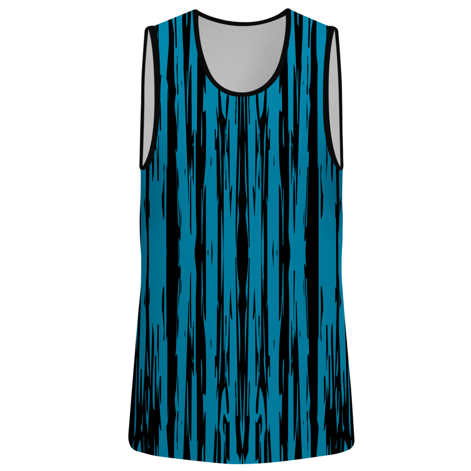 Conjunto pádel sin mangas sublimado modelo rayado