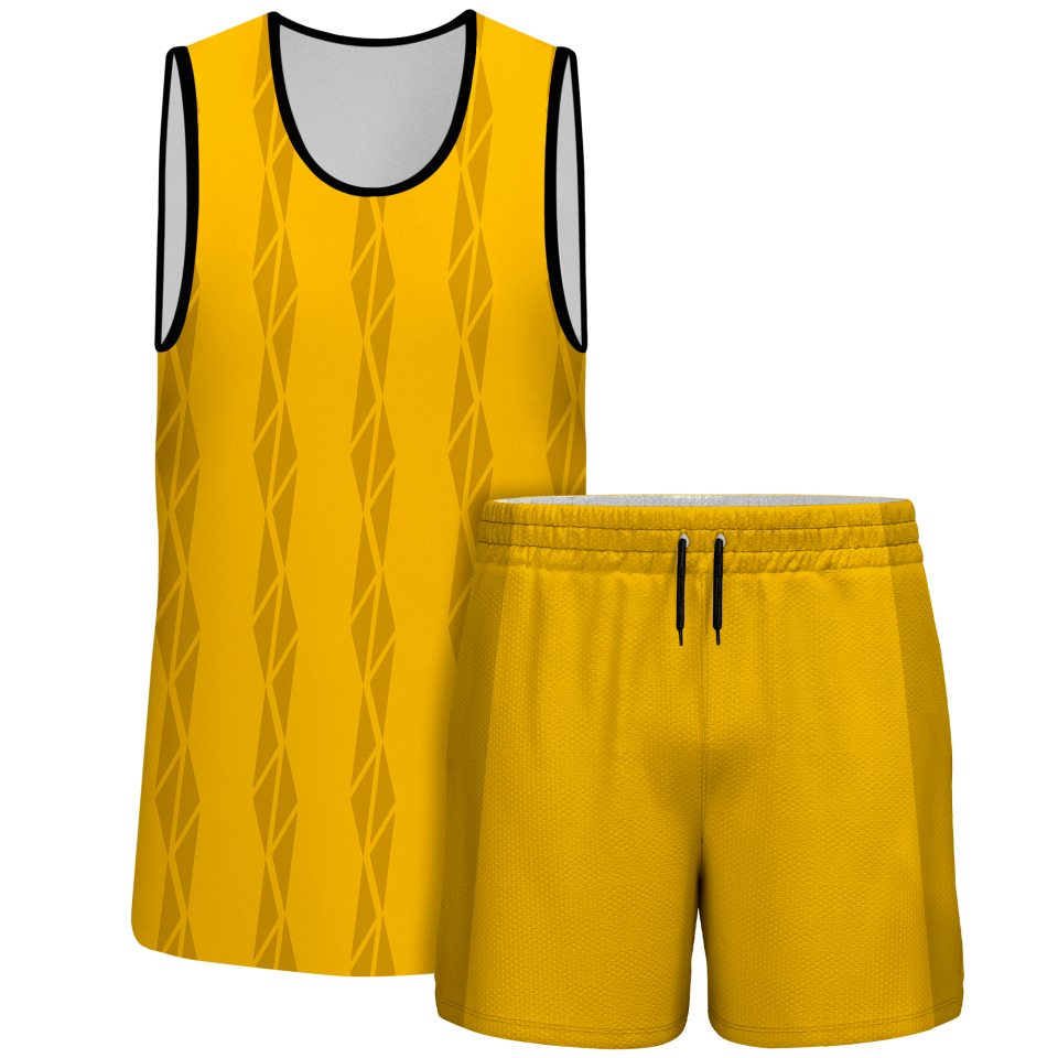 Conjunto pádel sin mangas sublimado modelo bandas