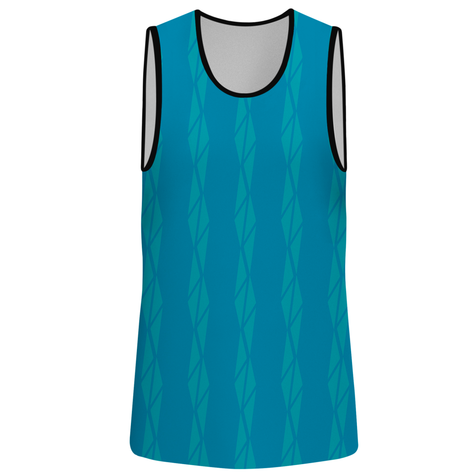 Conjunto pádel sin mangas sublimado modelo bandas