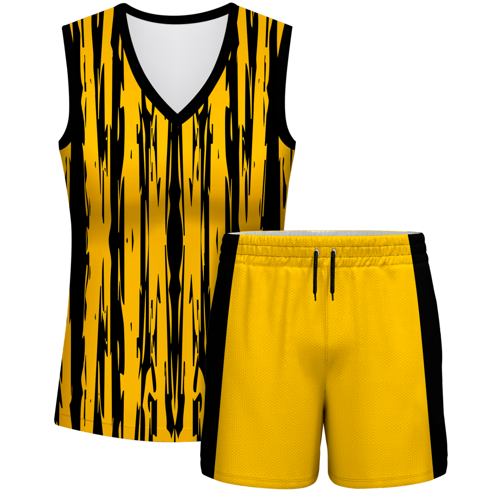 Conjunto pádel mujer sin mangas sublimado modelo rayado