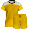 Conjunto voley manga corta sublimado modelo corte