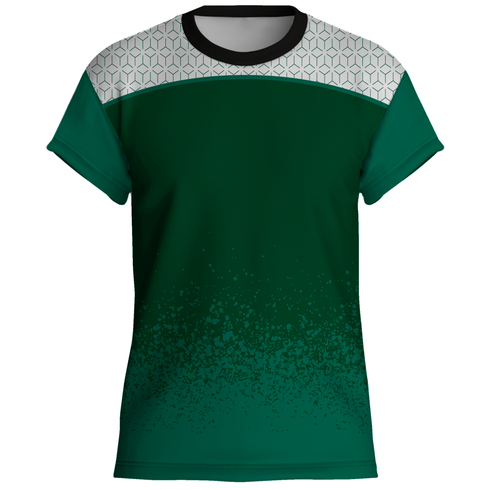 Conjunto voley manga corta sublimado modelo corte