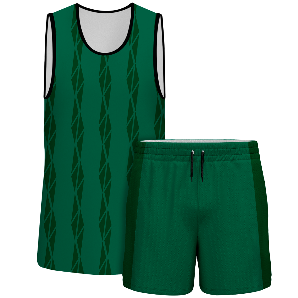 Conjunto voley sin mangas sublimado modelo bandas