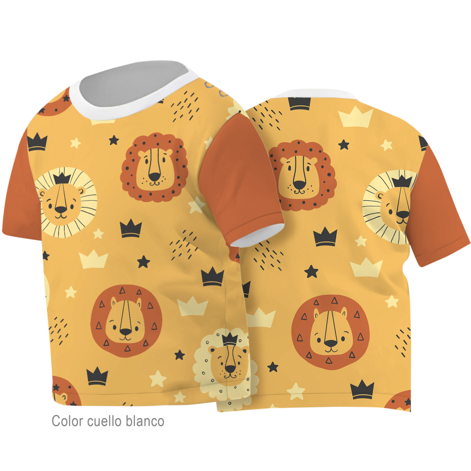 Camiseta de bebé 100% fullprint personalizada