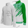 Chaqueta con cremallera entera 100% fullprint personalizada
