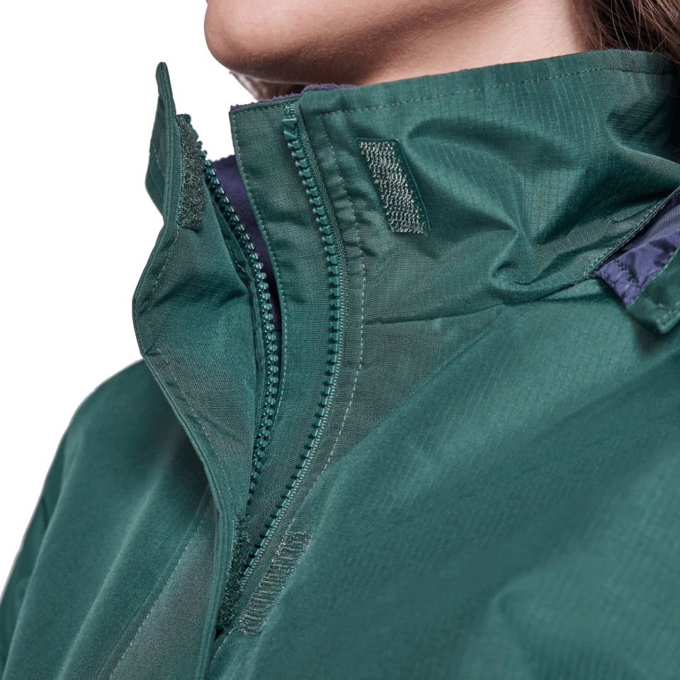 Parka impermeable de mujer personalizada