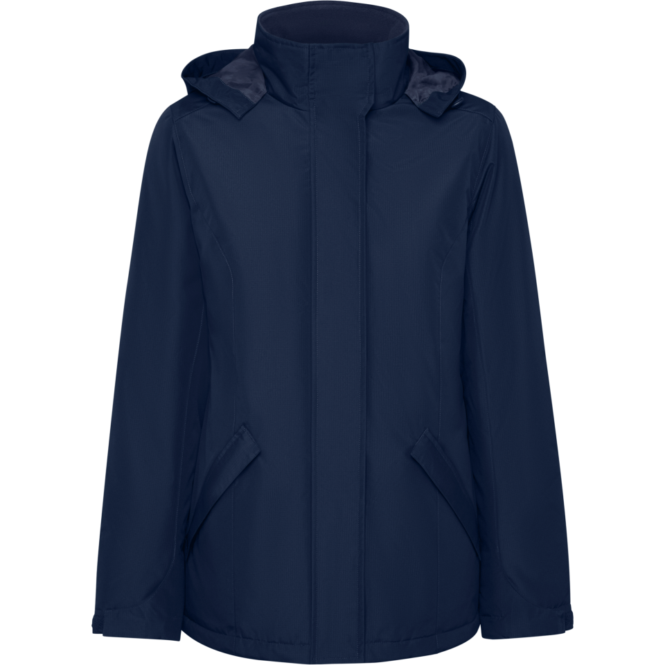 Parka impermeable de mujer personalizada