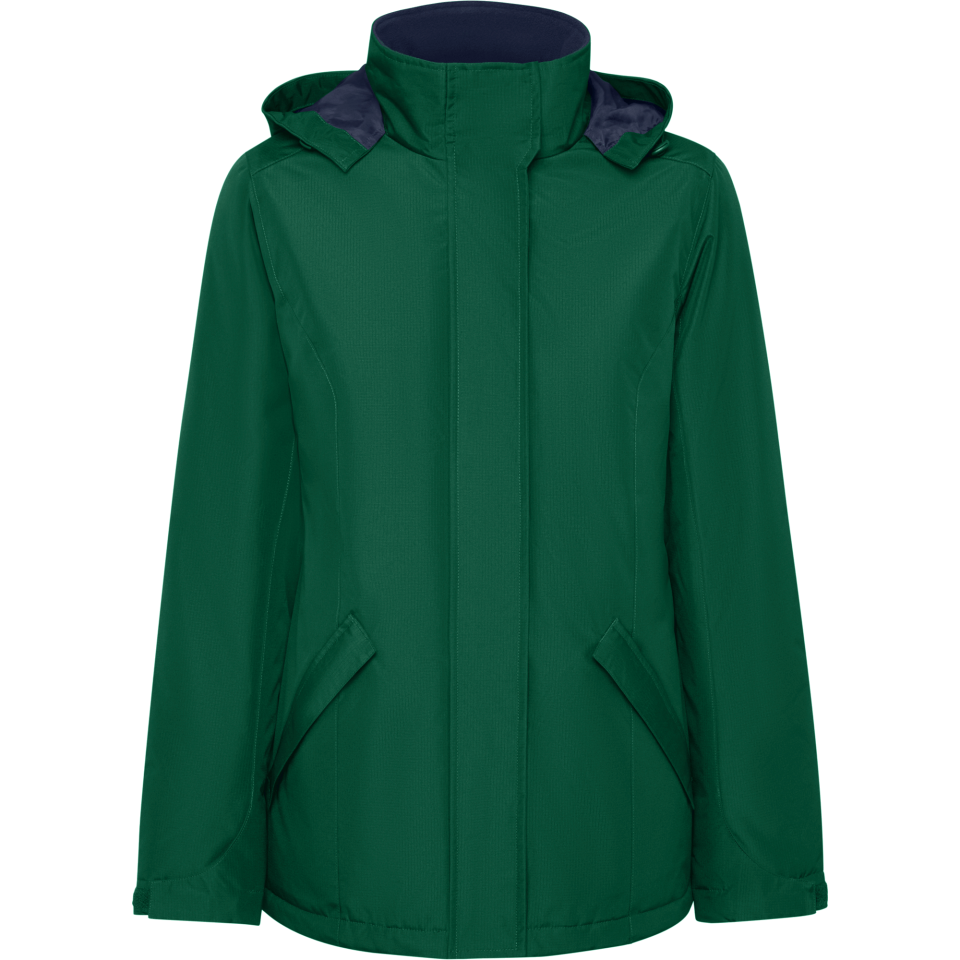 Parka impermeable de mujer personalizada