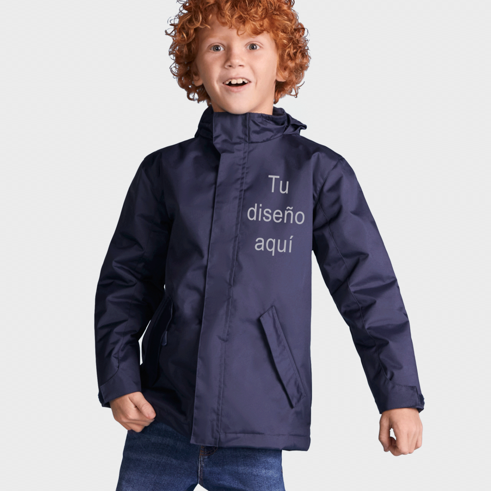 Parka infantil acolchada AMERICA K personalizada