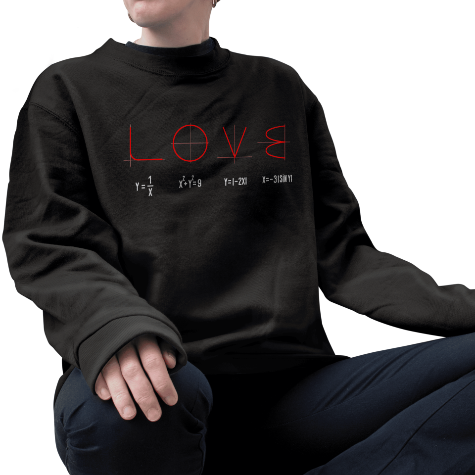 Sudadera mujer Ecuación Amor