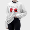 Sudadera Mujer El Amor Es Ciego