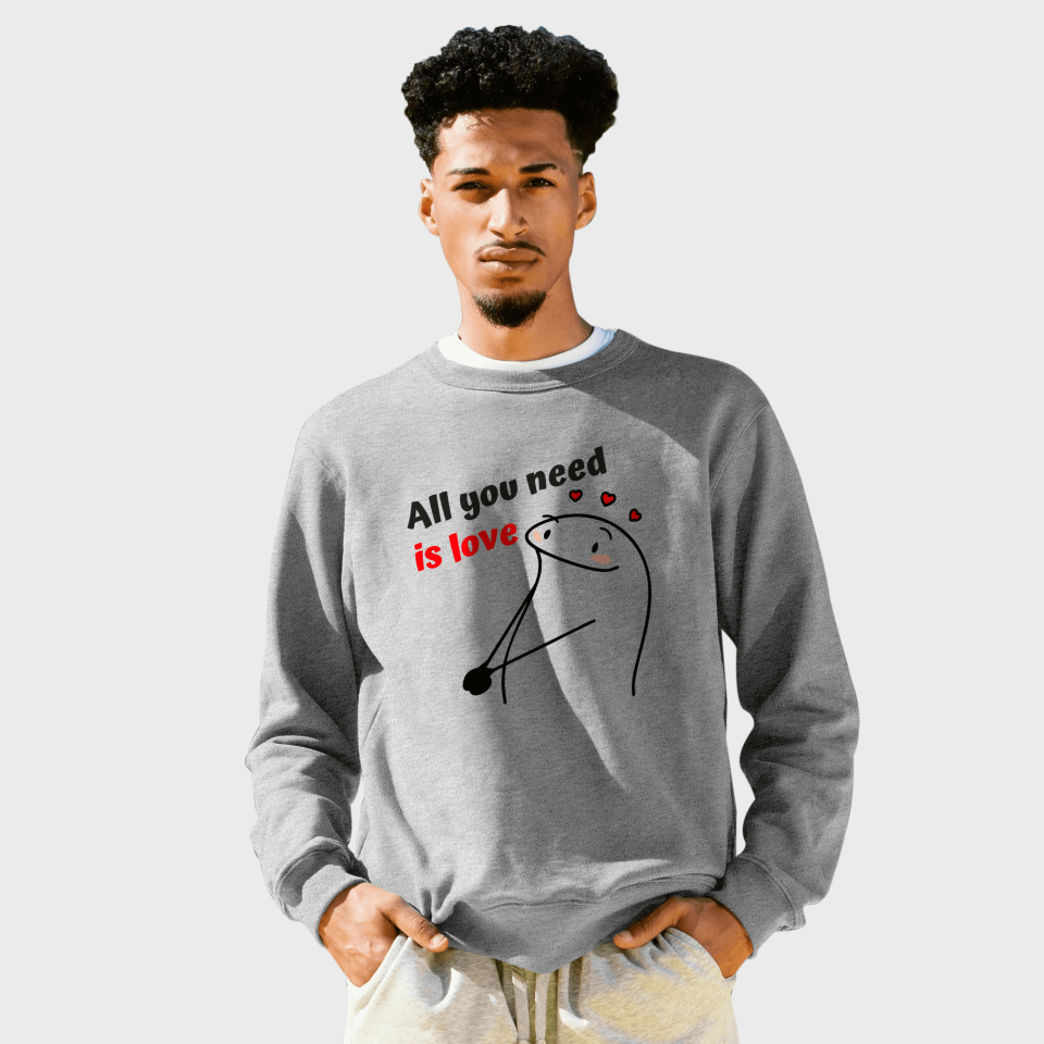 Sudadera All You Need Is Love