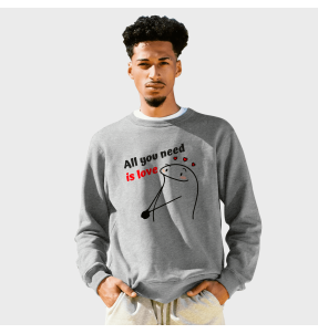 Sudadera All You Need Is Love