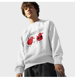 Sudadera El Amor Es Ciego