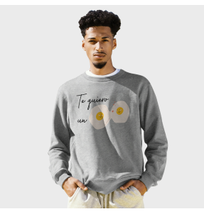 Sudadera Te Quiero Un Huevo