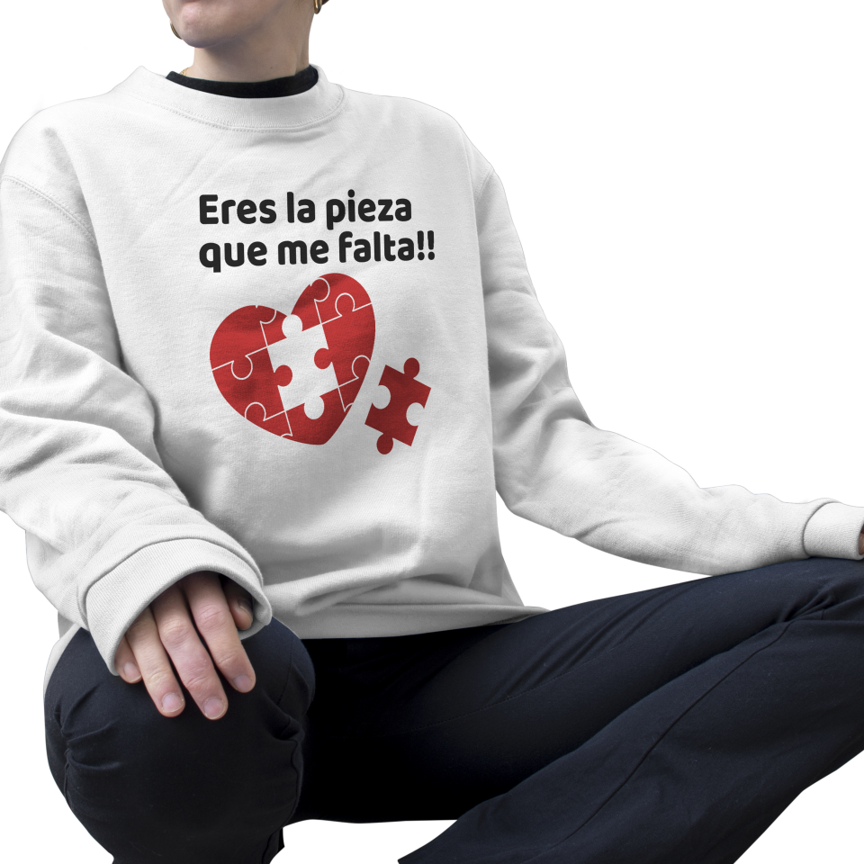 Sudadera mujer La Pieza Que Me Falta