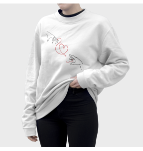 Sudadera mujer Hilo Rojo