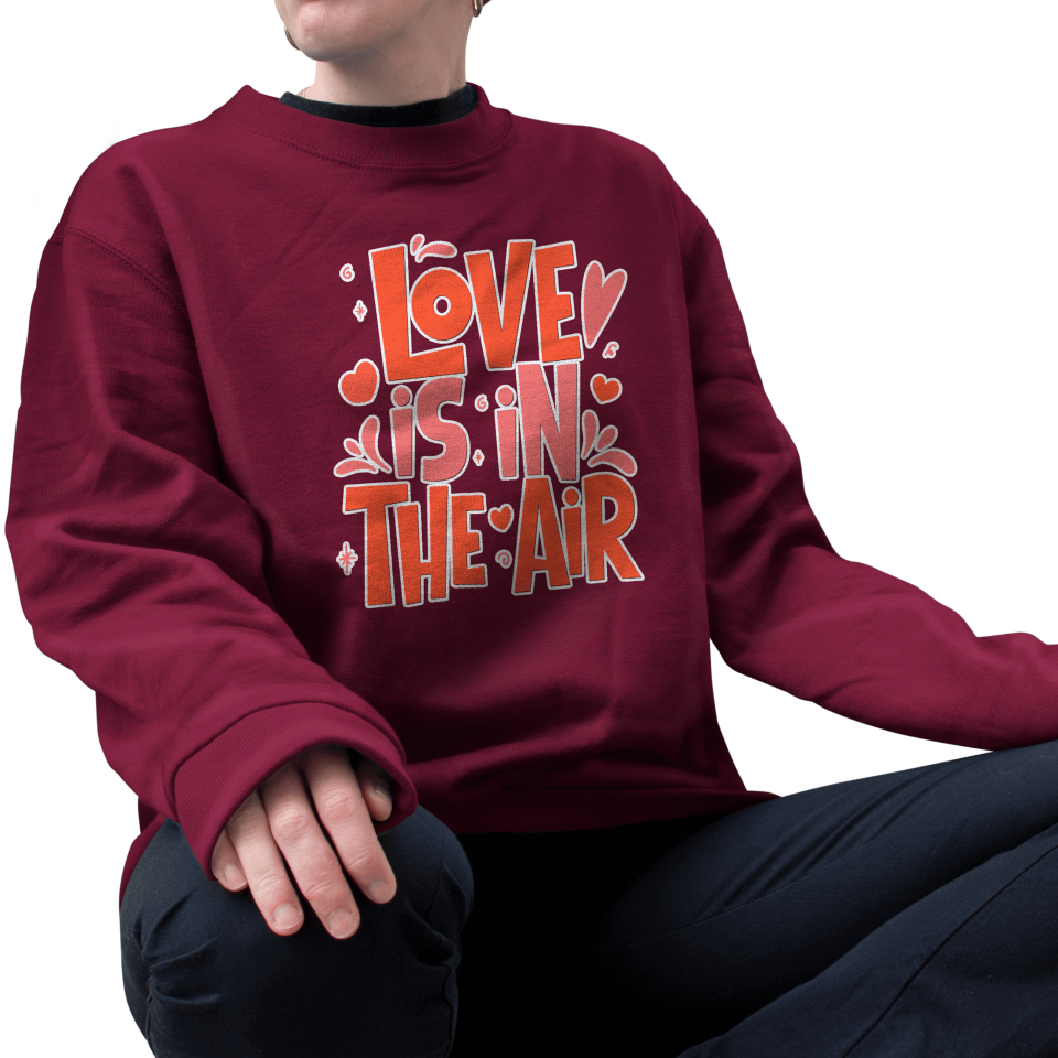Sudadera mujer Love Is In The Air