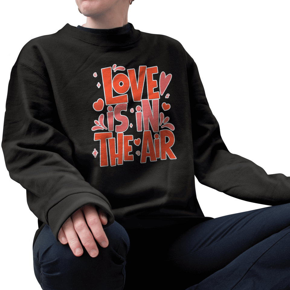 Sudadera mujer Love Is In The Air