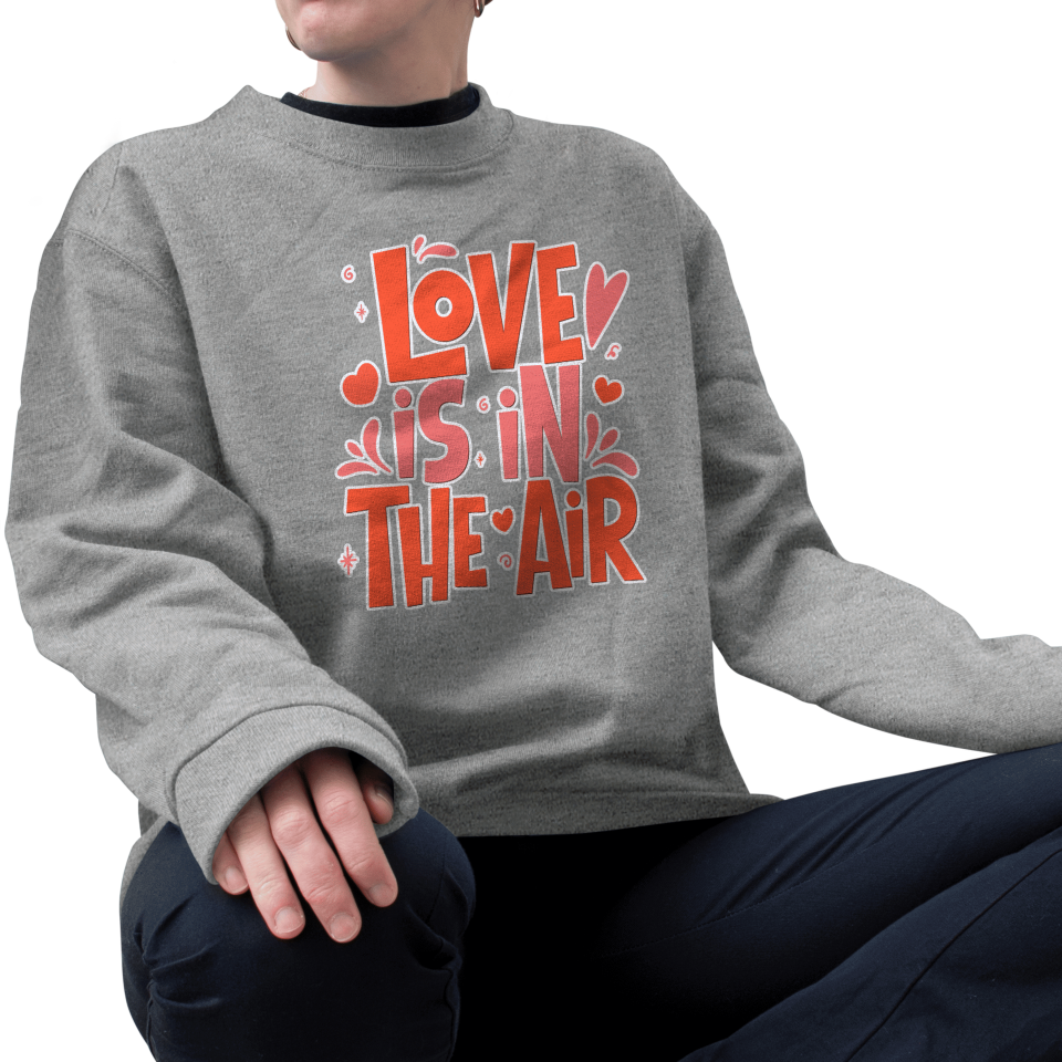Sudadera mujer Love Is In The Air