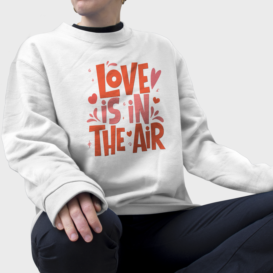 Sudadera mujer Love Is In The Air