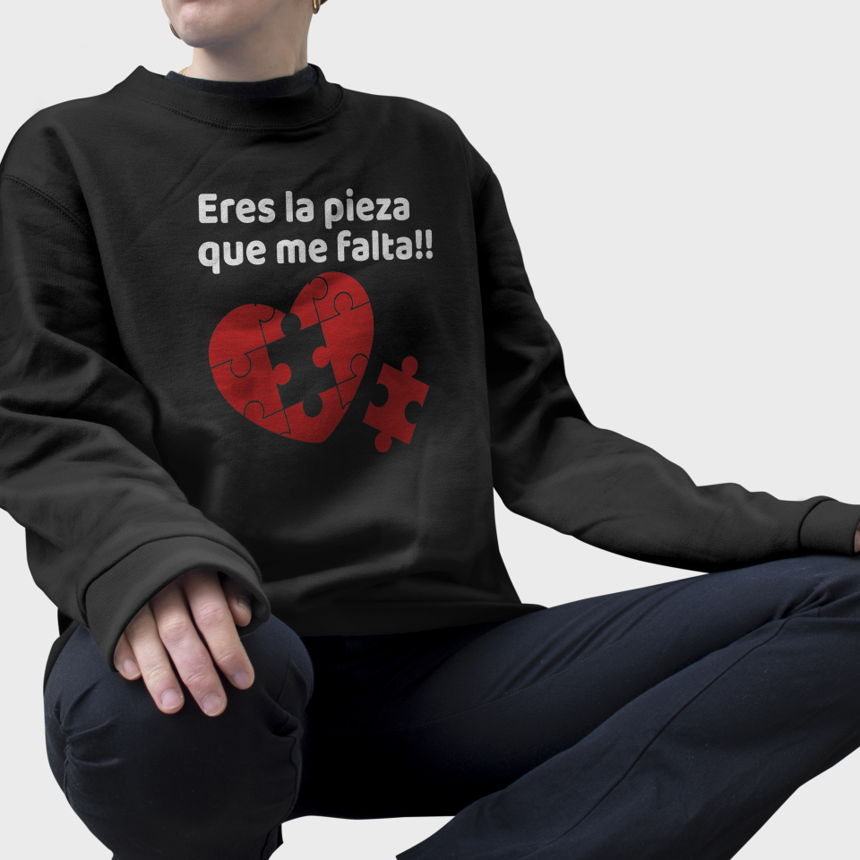 Sudadera mujer La Pieza Que Me Falta