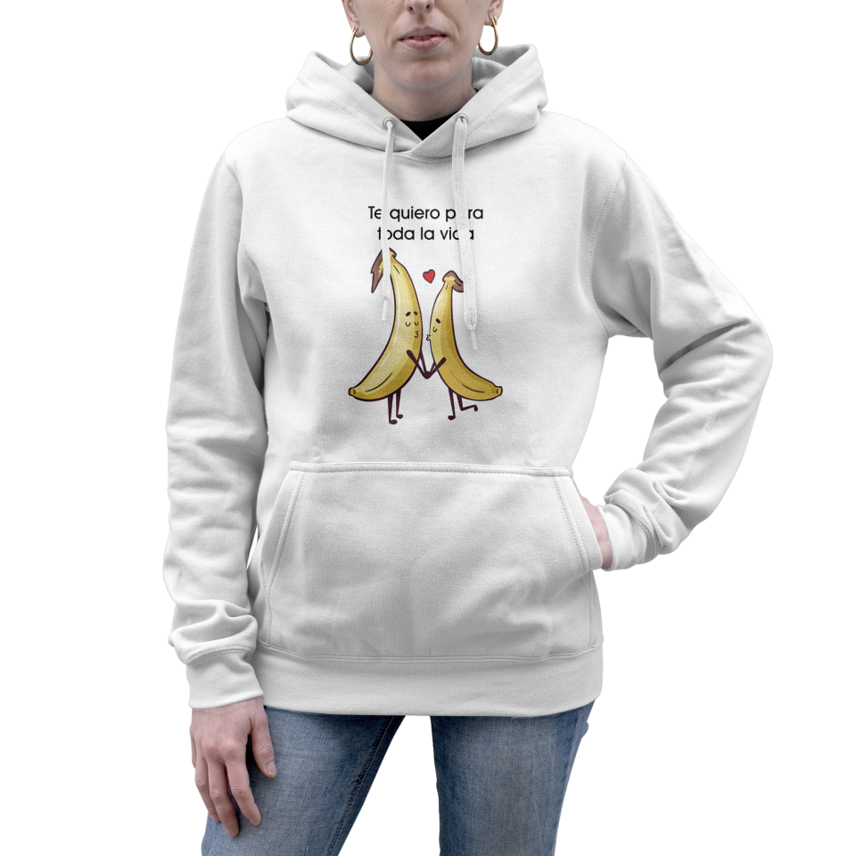 Sudadera mujer con capucha Te Quiero Toda LA Vida