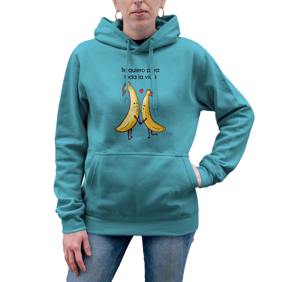 Sudadera mujer con capucha Te Quiero Toda LA Vida
